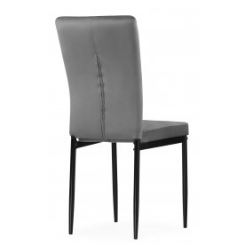 Стул на металлокаркасе Rek dark gray / black