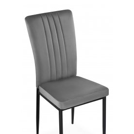 Стул на металлокаркасе Rek dark gray / black