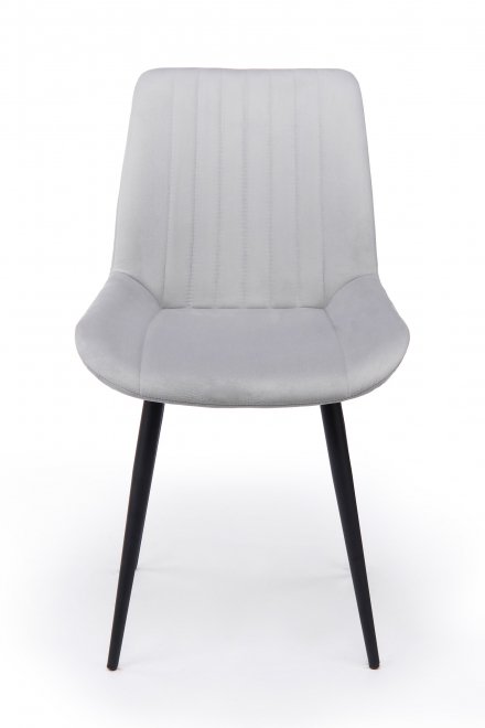 Стул на металлокаркасе Седа светло-серый (zd 960) / черный