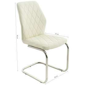 Стул на металлокаркасе Шато