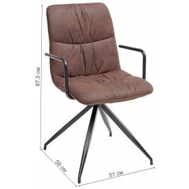 Стул на металлокаркасе Spike