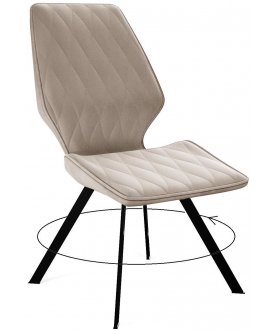 Стул на металлокаркасе 243 b03 beige / черный