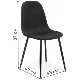 Стул на металлокаркасе K449