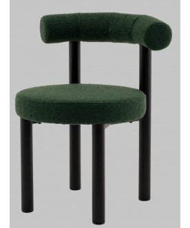Стул на металлокаркасе Кайто зелёный