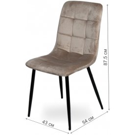 Стул на металлокаркасе S4