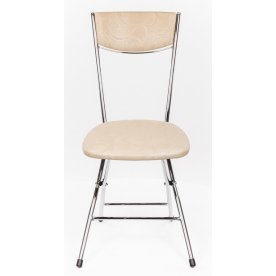 Стул Омега 4 раскладной с мягким сиденьем и спинкой