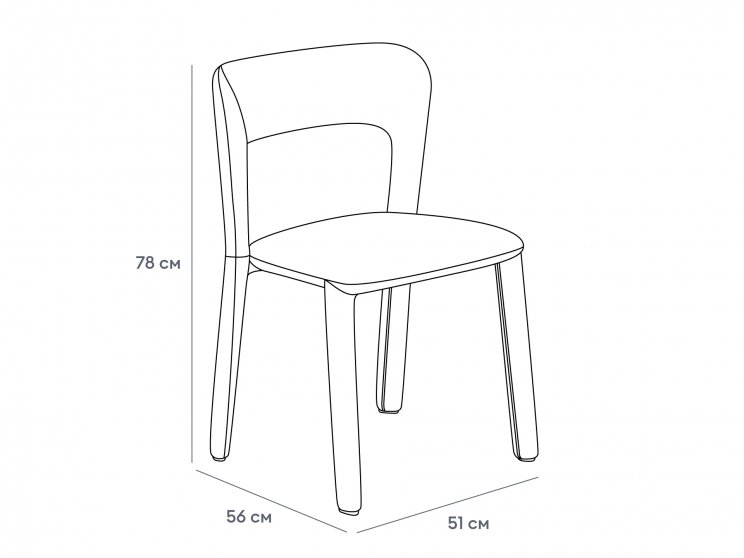 Стул на металлокаркасе Rihom зеленый