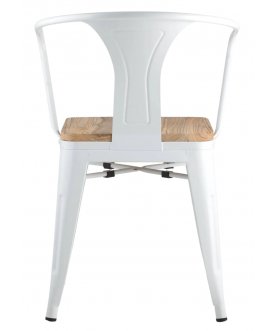 Стул на металлокаркасе Тиоли Арм Вуд