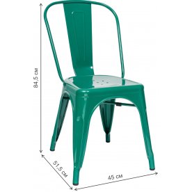 Стул на металлокаркасе Тиоли