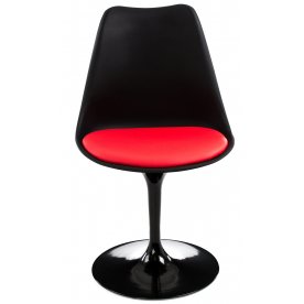 Стул Tulip черный / красный