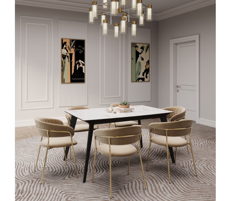 Стул Whispered Fusion бежевый