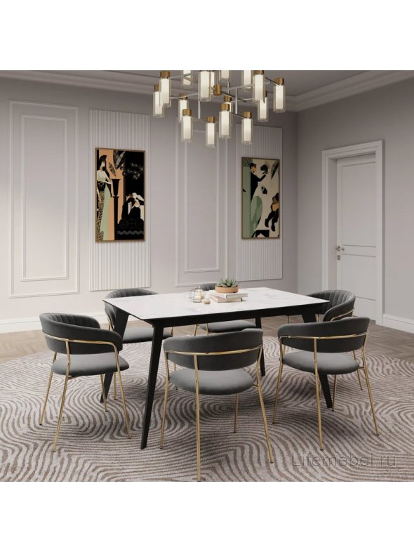 Стул Whispered Fusion серый