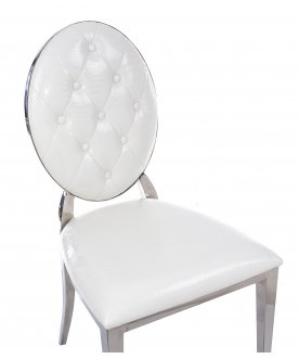 Дизайнерский стул Fleur белый