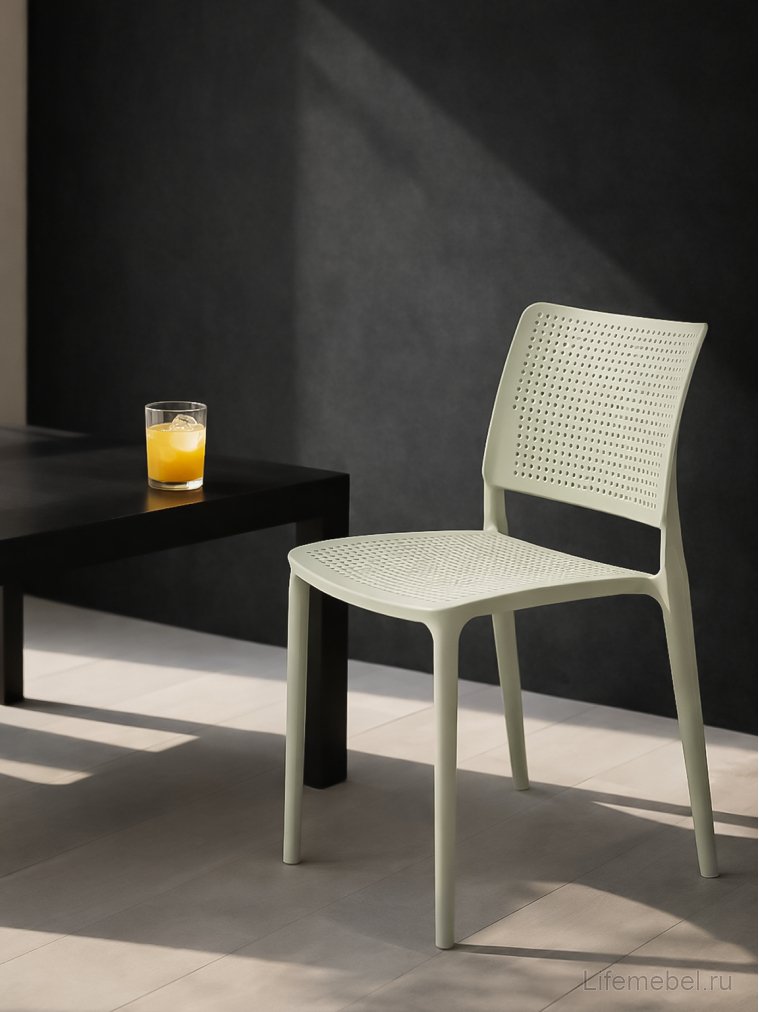 Пластиковый стул K514 мятный