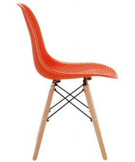 Пластиковый стул Eames DSW Grid DC122