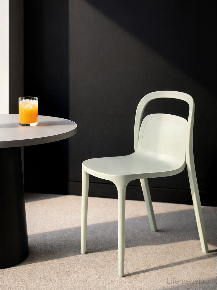 Пластиковый стул K490 мятный