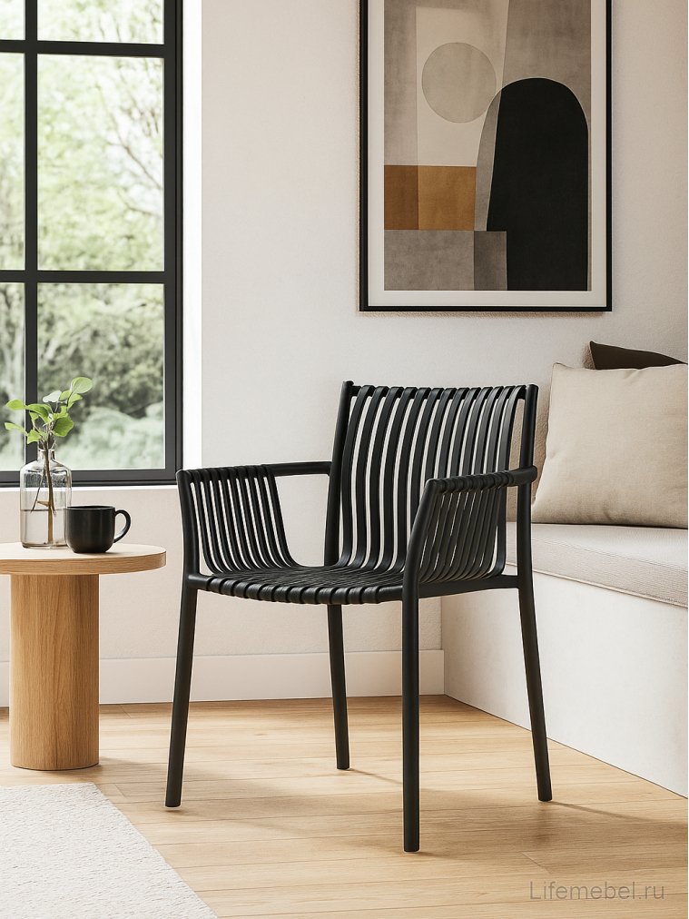 Пластиковый стул K492 черный