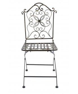 Раскладной стул складной прямоугольный Платон бронза