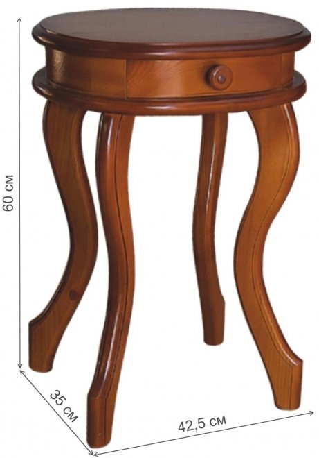 Табурет №9 орех