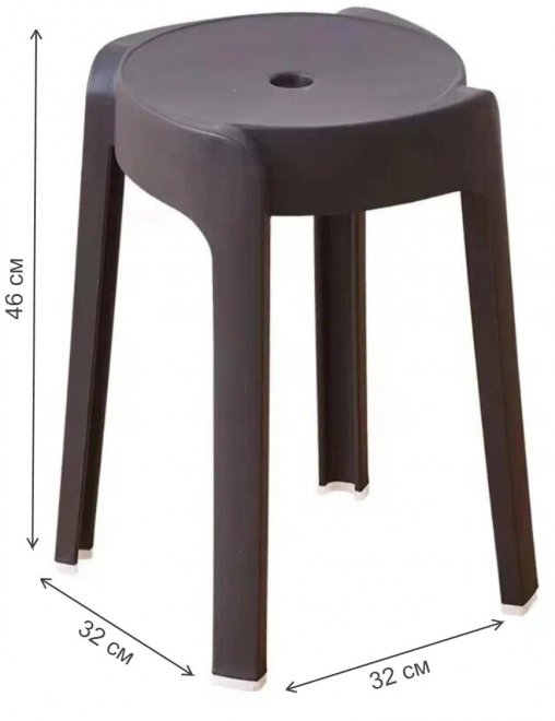 Табурет Moti DC125 кофейный