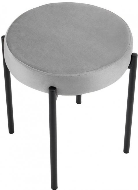 Табурет M DikLine B22 серый / черный