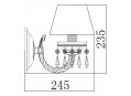 Бра Classic 7 CL1028-01-R