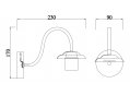 Бра Croce X82-WB1-G