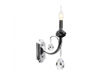Бра Crystal Lux Ritz AP1 Nero