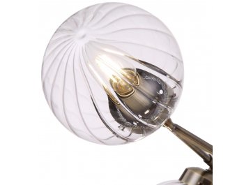 Люстра на штанге Daisy FR5041PL-08BS