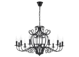 Подвесная люстра Amaro E 1.1.12 B