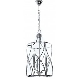 Подвесная люстра LDP 1233-3 CHR