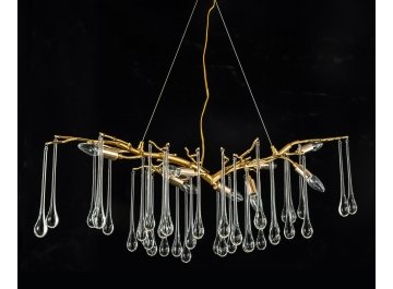 Подвесная люстра Krysta L1038-1000GD