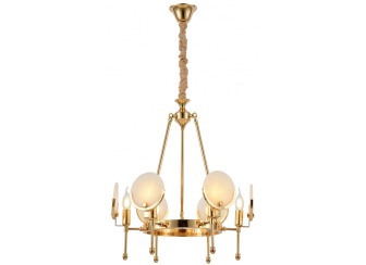 Подвесная люстра LDP 8010-6 F.GD