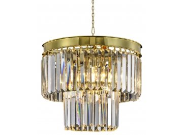 Подвесная люстра Odeon L1943-4GD-CL