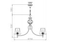 Подвесная люстра Elegant 13 ARM330-07-R