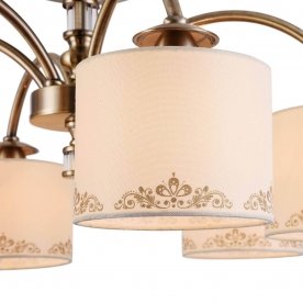 Потолочная люстра Ksenia FR2539CL-06BS