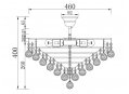 Потолочная люстра Maytoni Gala BA783-TK46-N