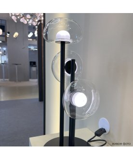 Настольная лампа BOSQUE LG3 BLACK/TRANSPARENT