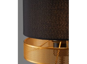 Настольная лампа с абажуром Gela V10632-1T