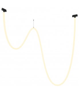 Магнитный трековый светильник Tau TR101-2-100W3K-B