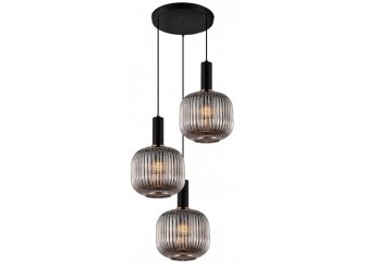 Подвесной светильник LDP 1217-3 GY+BK