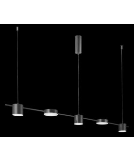 Подвесной светильник TRISTAN SP5 L1200 BLACK