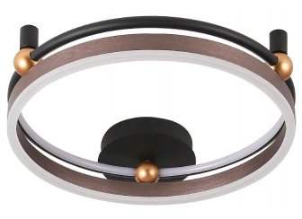 Потолочный светильник FERNANDO PL48W LED COFFEE/BLACK