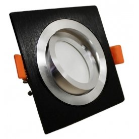 Встраиваемый светильник LDC 8062-JP-L90*W90 BK+SL