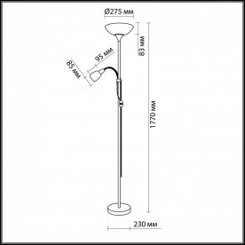 Торшер Trend 2713/F