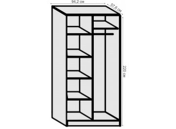 Шкаф Кэт-6 Кантри