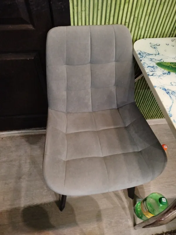 Комплект стульев крутящихся Форт 2 шт розовый (hl 41) / 1П белый каркас фото покупателя 33