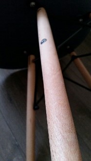 Стул Cindy Eames mod. 001 khaki / natural фото покупателя 512