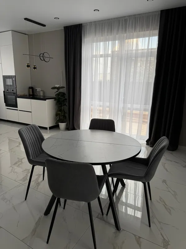 Стул на металлокаркасе Седа К velvet lux 76 / черный фото покупателя 47