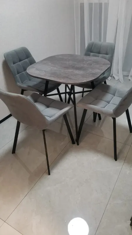 Комплект стульев крутящихся Форт 2 шт розовый (hl 41) / 1П белый каркас фото покупателя 42